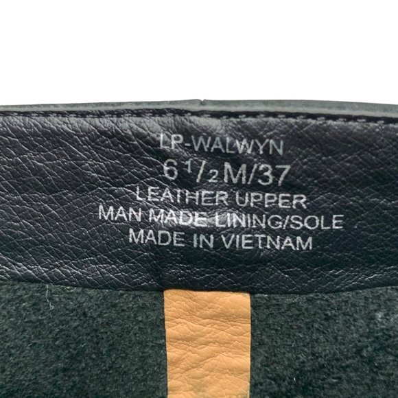 LUCKY‎ BRAND Walwyn Black Nubuck Leather Heeled Booties - Picture 4 of 9